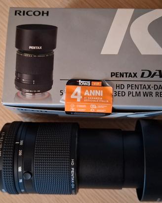 obbiettivo  pentax da 55-300 f4.5-6.3 ed plm wr re
