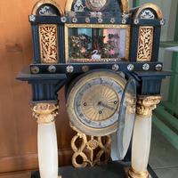 Orologio biedermeier, fine '800