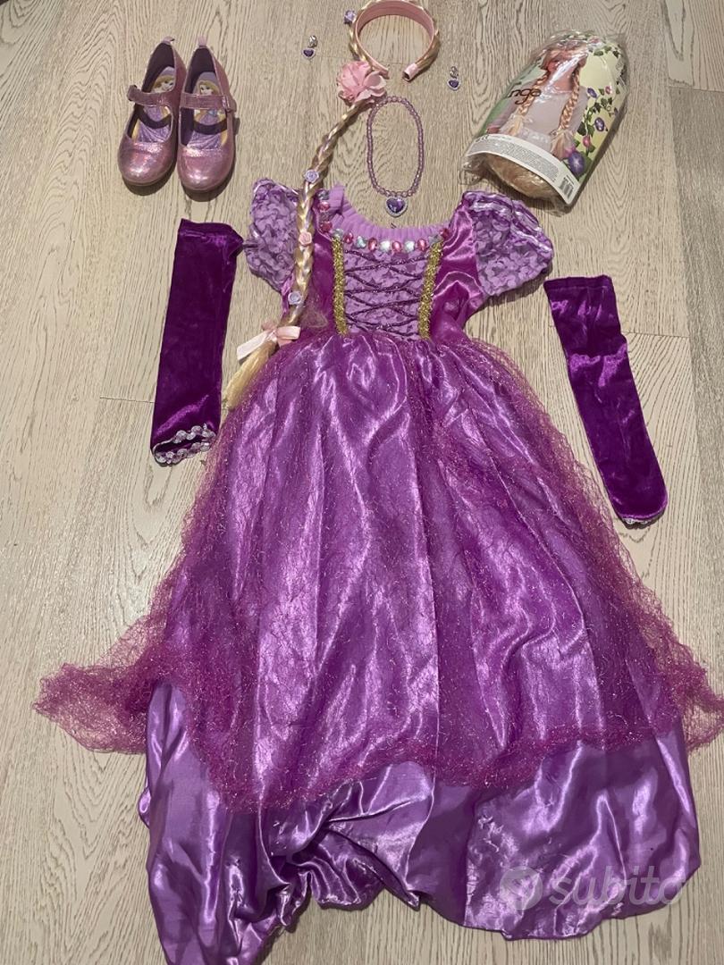 Parrucca con treccia Rapunzel Accessori Costume Carnevale bambina