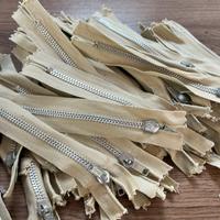 Cerniere zip cm 14 beige