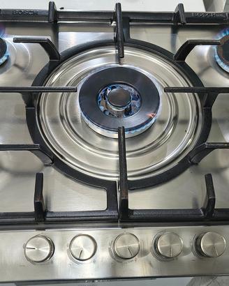 piano cottura incasso inox Bosch De Longhi pari NU