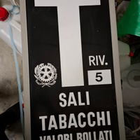Insegna luminosa tabacchi 35 anni