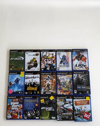 Lotto 15 Giochi PlayStation 2 PS2 Originali