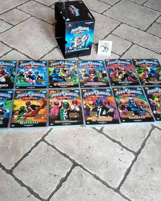 Serie completa 12 DVD Power Rangers Gazzetta Sport