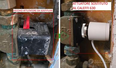 Comando Elettrotermico alternativa CALEFFI 630