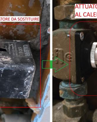 Comando Elettrotermico alternativa CALEFFI 630