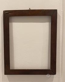 Cornice vintage in legno massello 35x40 cm