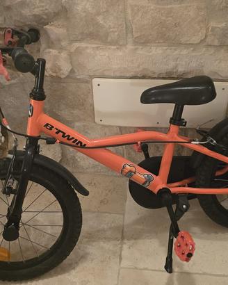 Bici bambino 4-6 anni 16 pollici arancione