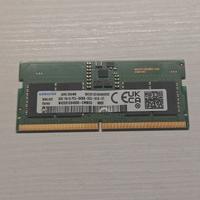 Samsung RAM DDR5 8GB (1×8GB) 5600MHz SO-DIMM