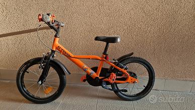 Bici bambino 4-6 anni DISCOVER 900 16" - arancione