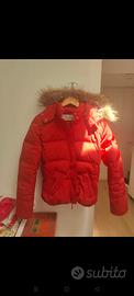 Woolrich usato piumino rosso taglia XL donna