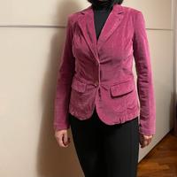 Giacca donna velluto Benetton