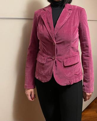 Giacca donna velluto Benetton