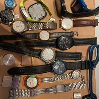 Lotto orologi non funzionanti