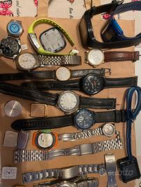 Lotto orologi non funzionanti