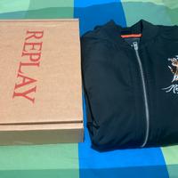 Giacchetto Bomber Replay (Nero)