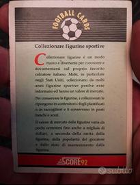 Album figurone score 92 completo