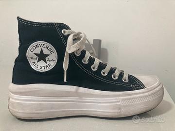 Converse bianche rovinate sale