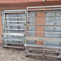 Scaffali per frutta e verdura