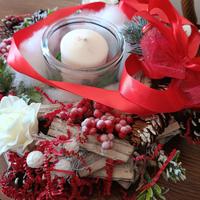 Centrotavola rotondo natalizio L' Erbolario 