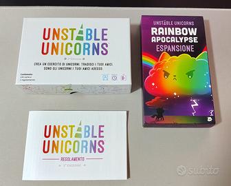 Unstable Unicorns + espansione Rainbow Apocalypse