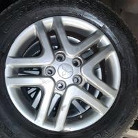 cerchi in lega da 16 mitsubischi pinin  pajero