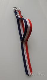 Cinturino Nato nylon tricolore 20mm