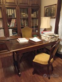 scrivania in legno massello 