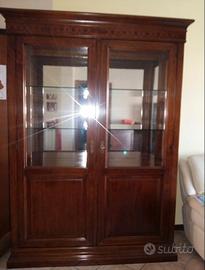 Credenza accademia del mobile + vetrina antica