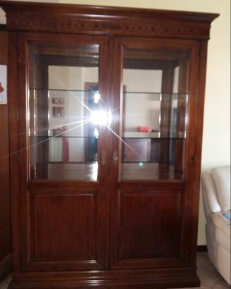 Credenza accademia del mobile + vetrina antica