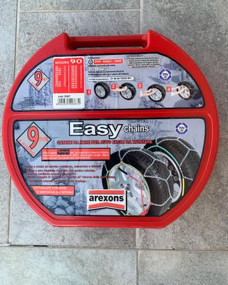 Catene da neve 9 mm.  gruppo 90 (anche per MB SLK)