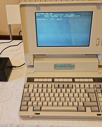 Notebook EPSON PC AX PORTABLE Vintage Laptop