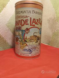 Scatola di latta vintage Amaretti Lazzaroni 1991 