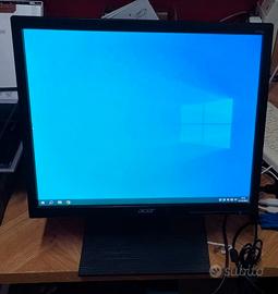Monitor Acer con altoparlanti VGA DVI 17 5:4 V176L