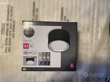 Faretto LED nero dimerabile Inspire Oberon