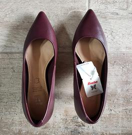 Scarpe tacchi da donna in pelle