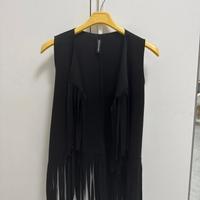 Gilet con frange