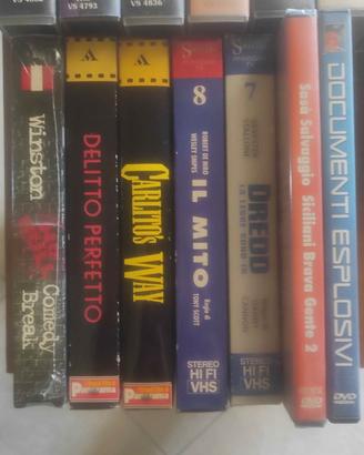 film azione e cartoni VHS originale 