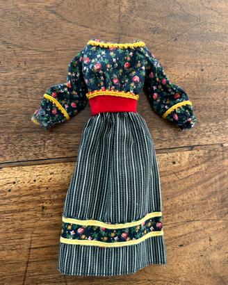 ABITO CONTADINO BARBIE Vintage 1978