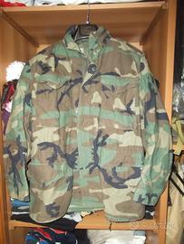 Field Jacket M 65 Woodland Us Army anni 80 Vintage