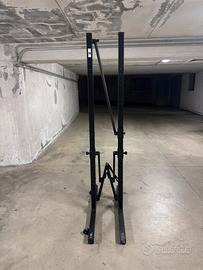 Rack Decathlon + Barra T Smart Landmine