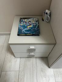 Comodino 2 cassetti