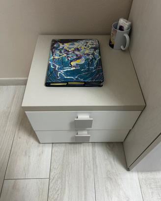 Comodino 2 cassetti