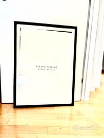 Coppia Cornici Nere Zara Home (50x70 e 40x50)