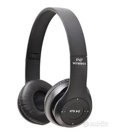 Cuffie Wireless Bluetooth 5.0 EDR Micro SD Pieghev