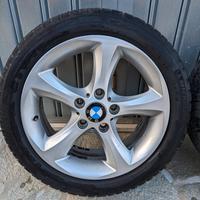 SET 4 cerchi lega BMW 17" + 4 gomme invernali Mich