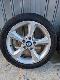 SET 4 cerchi lega BMW 17" + 4 gomme invernali Mich