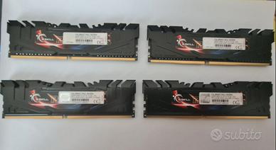 MEMORIA RAM GSKILL RIPJAWS DDR4 16GB(4x4) 2800MHz