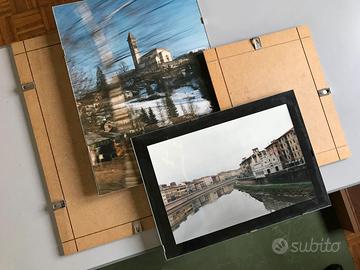 Stock 20 cornici a giorno con vetro in più misure