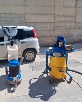 levigatrice  e Kit Aspiratore